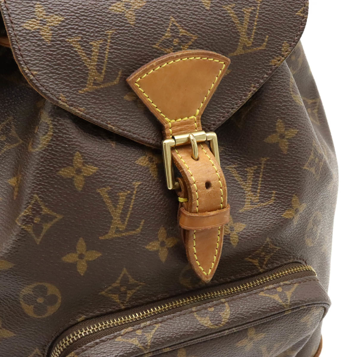 Authenticated Used Louis Vuitton Monogram Montsouris MM M51136 Bag