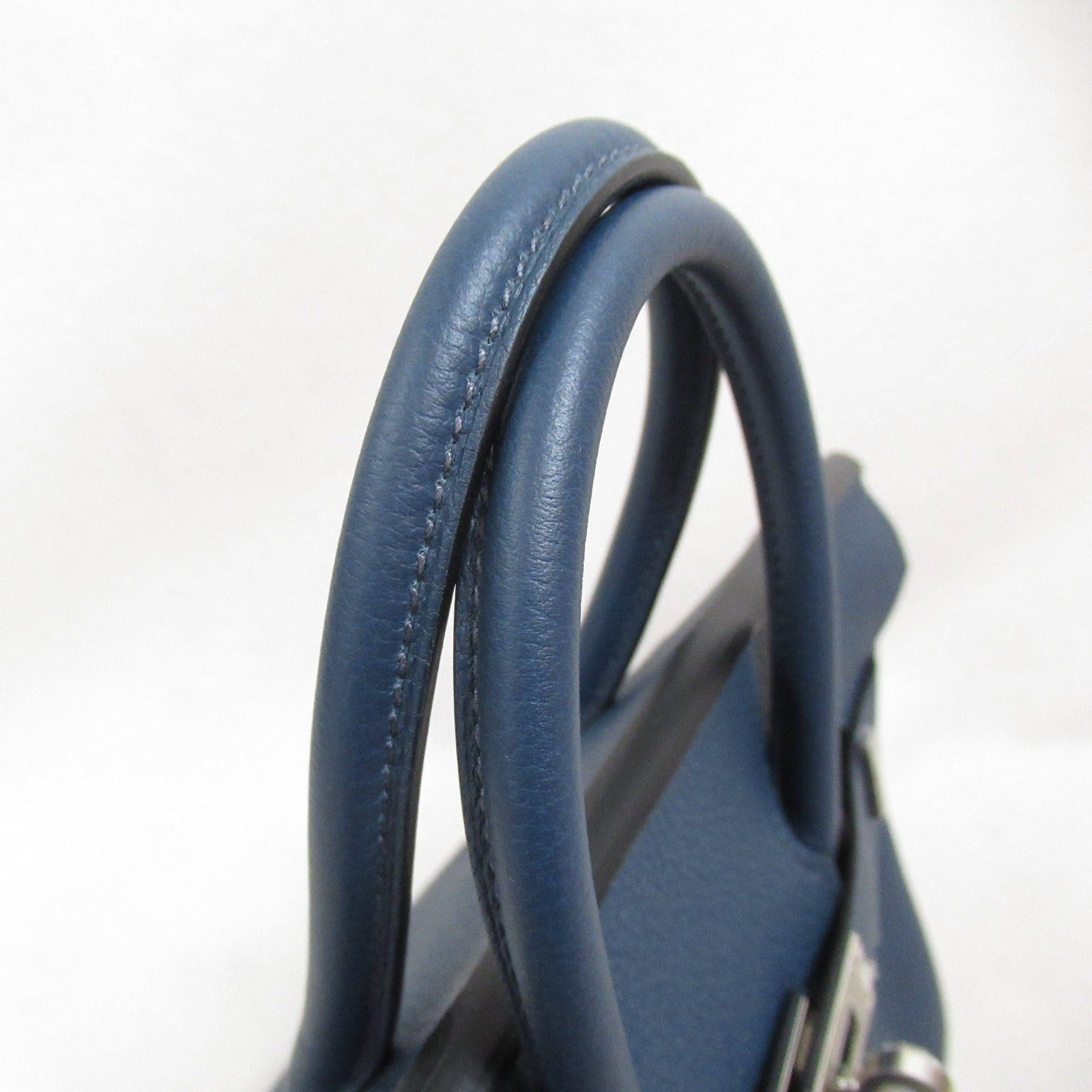 Hermes Birkin 25 Bridgestone Handbag Handbag Handbag Leather Togo  Blue