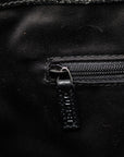 Gucci GG canvas handbag Tote bag 113019 black canvas leather ladies Gucci