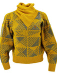 Christian Dior 1990s Sports Sweater Yellow 