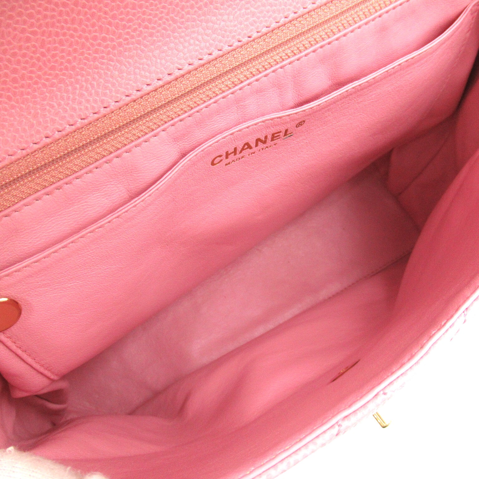 Chanel Matrasse Handbag Handbag Caviar S  Pink Ladies