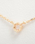 Agat diamond necklace K10 (YG) 0.8g 0.02 E