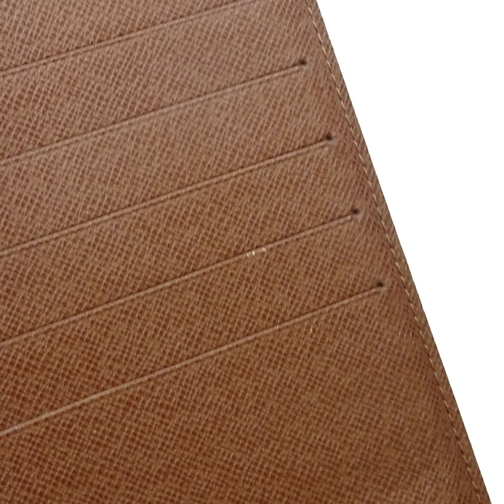 LUIS VUITTON R20100 Monogram Book Cover Louis Vuitton nda Buuro R20100 Monogram Book Cover Brown Small