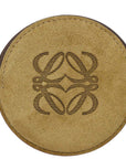 Loewe Beige Anagram Coin Case Wallet