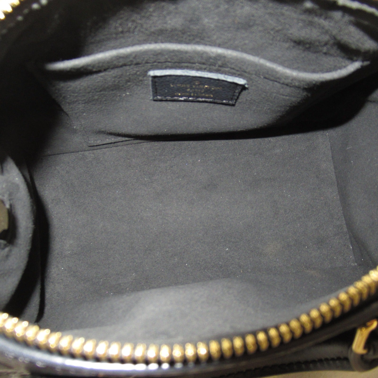 Louis Vuitton Speedy Bandrier 20 2w Shoulder Bag 2way Shoulder Bag Leather Monogram Emplant  Black M58953