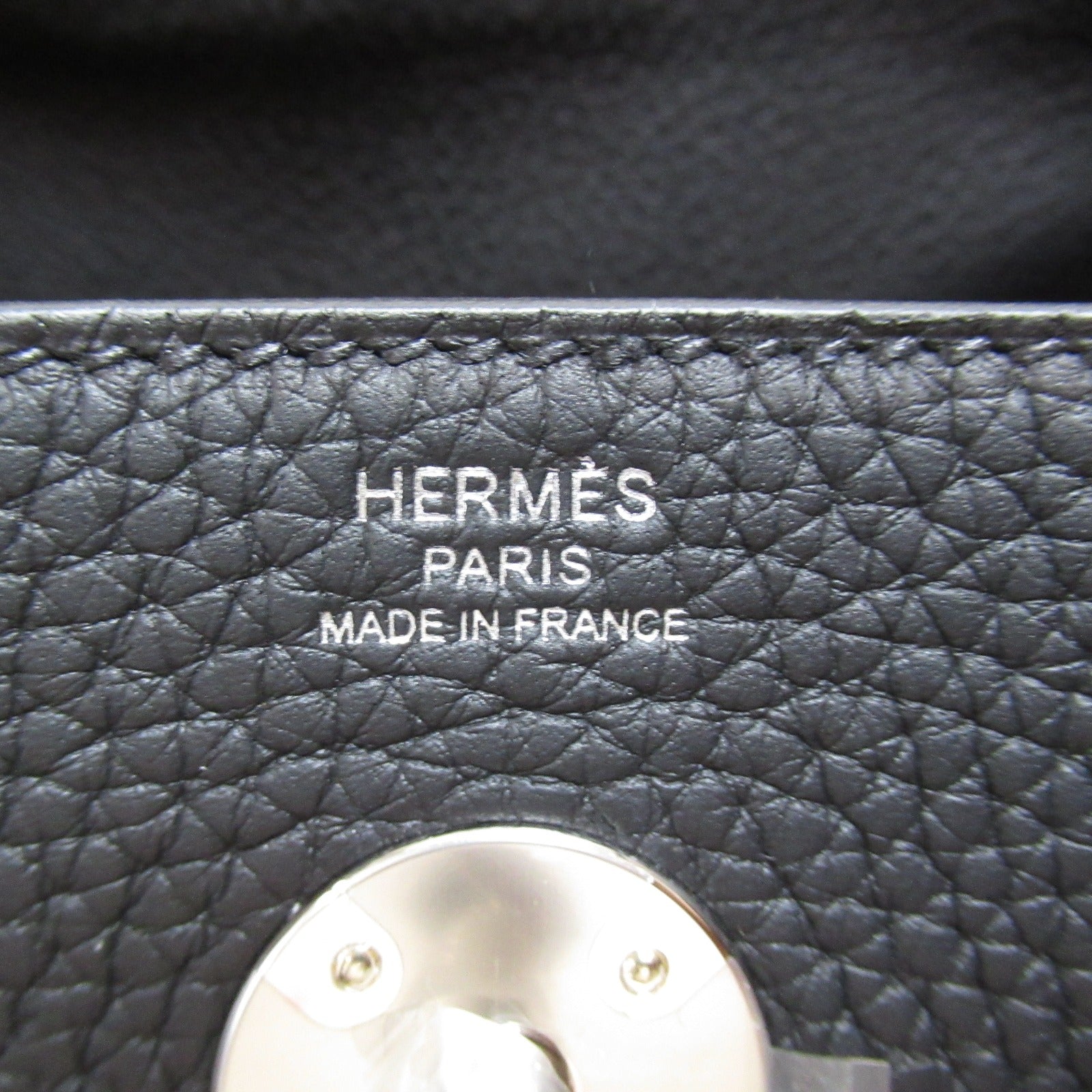 Hermes Hermes Lindy 26 Shoulder Bag Shoulder Bag Leather  Black BMA969 CZ