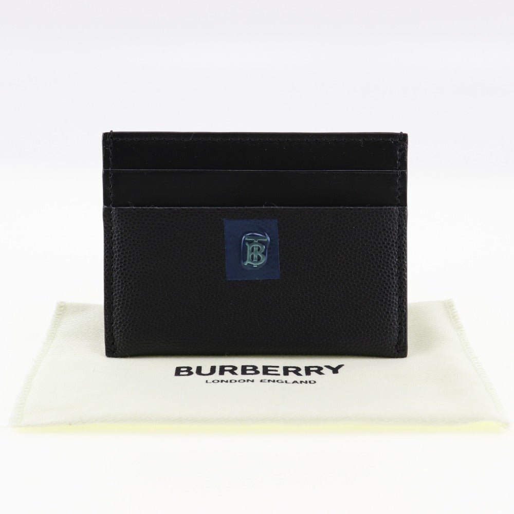 BURBERRY TB Logo Card Case Thomas Burberry 8020719 Leather