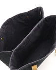 Hermes Amedaba Cabadopoche Tote Bag Long Shoulder Bag Shoulder Cotton Linen Black Black Gold  Black Blumin