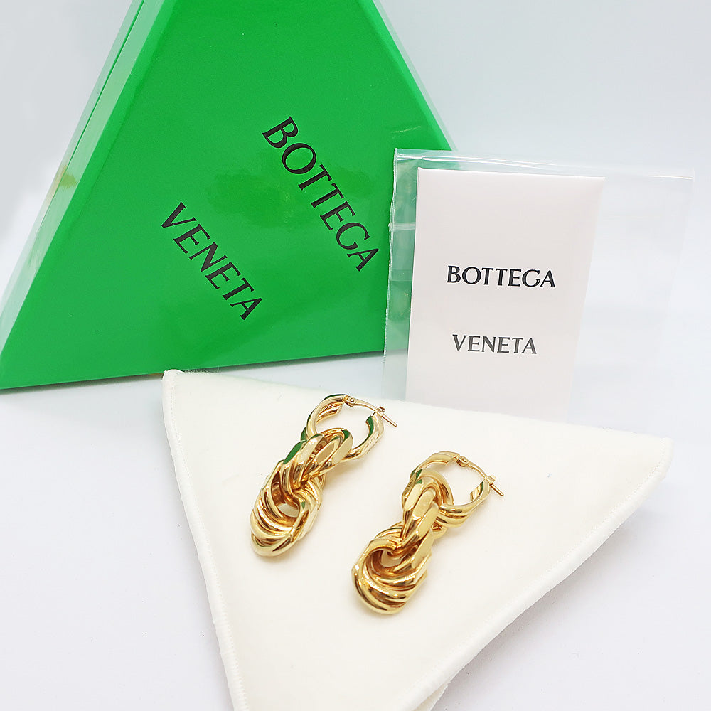 BOTTEGA VENETA BOTTEGA VENETA PIAS GOLD 1 vs SV925 Design Jewelry Accessories approximately 33.9g Silver Others