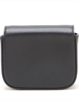 Celine f Mini Clood Leather Shoulder Bag Black