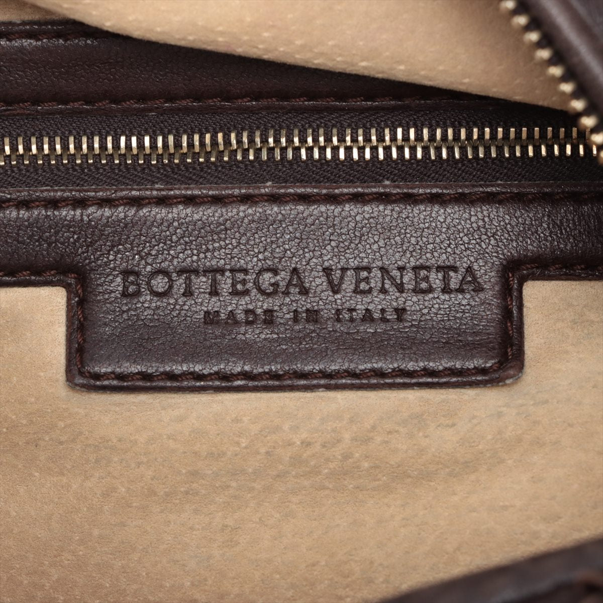 Bottega Veneta Interretto Hobo Leather Shoulder Bag Brown