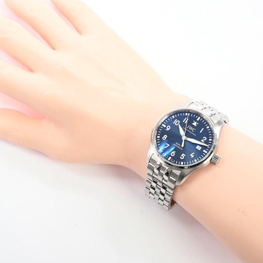 A s Idabrushi Pilot Watch Mark 20 Watch IW328204 Blue