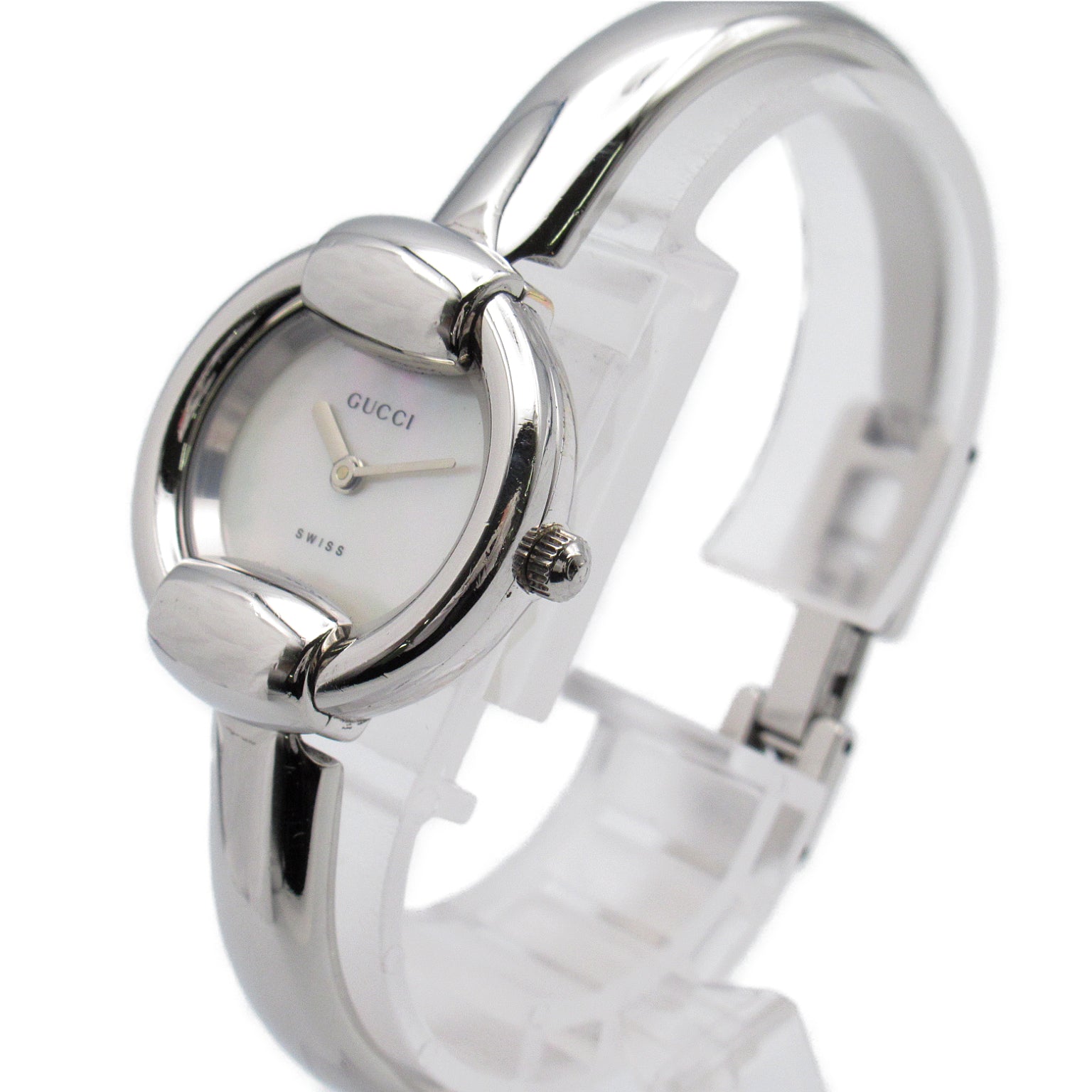 Gucci Bungalow Watch Watch Stainless Steel  White S 1400L