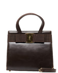 Salvatore Ferragamo Handbag 2WAY BA21 4178 Brown Leather  Salvatore Ferragamo