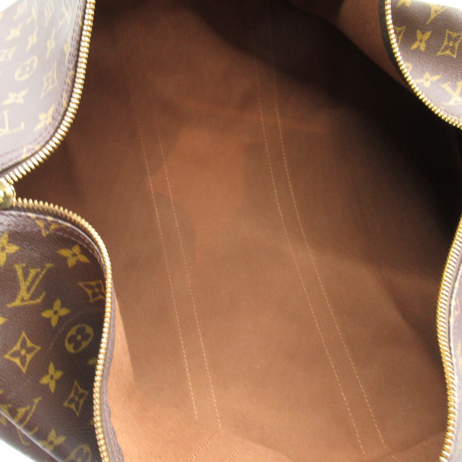 Louis Vuitton Louis Vuitton Keepall 55 Boston Bag PVC Coated Canvas Monogram   Brown M41424