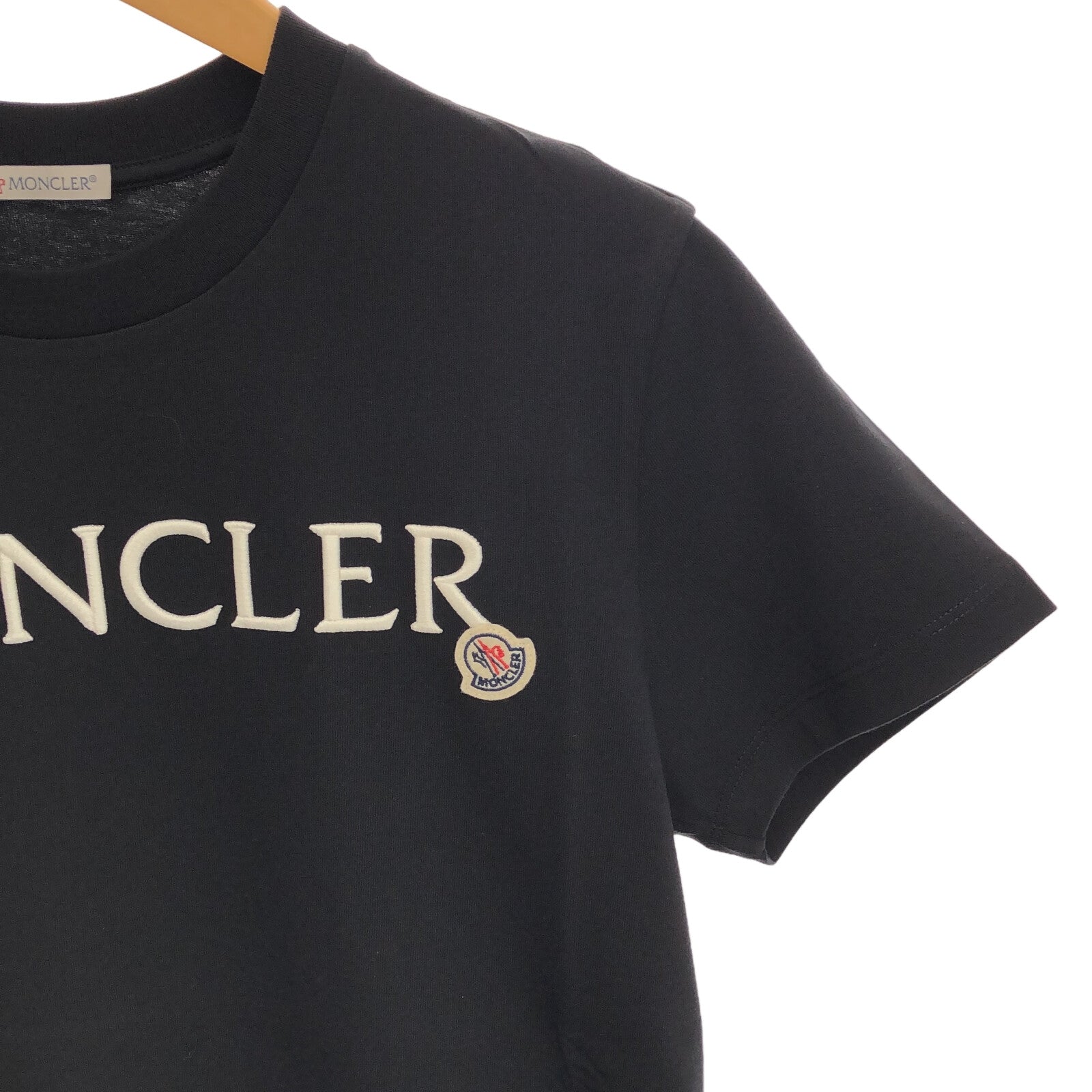 Moncler MONCLER  Half-Hand   Tops Cotton  Black 8C00006829HP999S