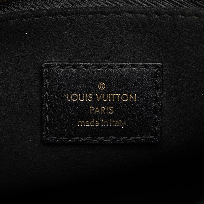 Louis Vuitton Monogram On The Gor PM Handbag Shoulder Bag 2WAY M45653 Noir Black  Leather  Louis Vuitton
