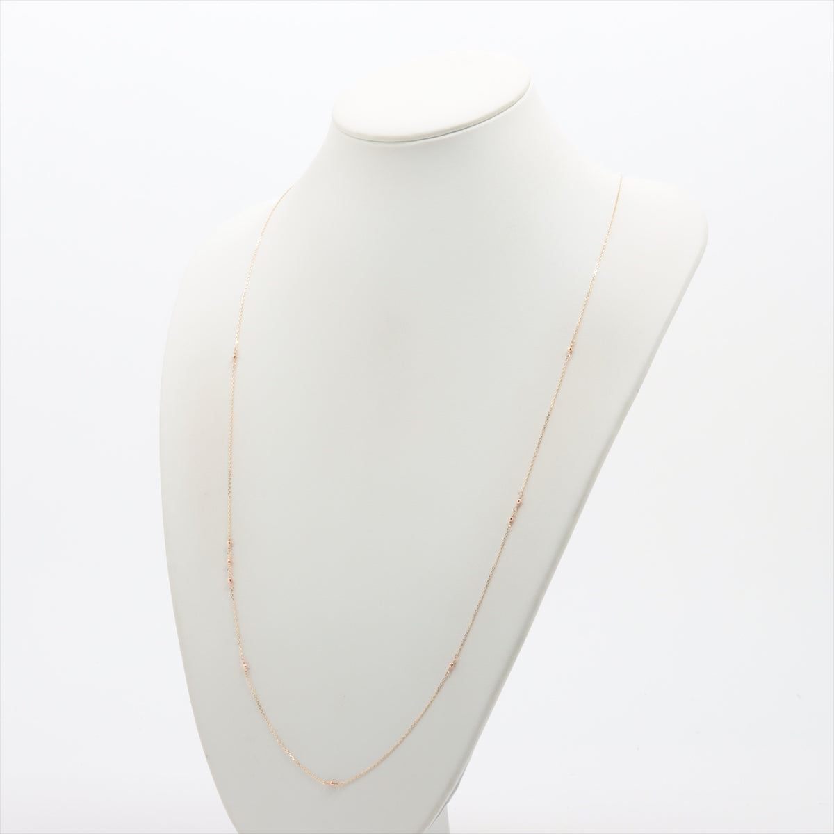 Agat necklace K10 (YGPG) 2.2g