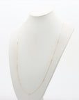 Agat necklace K10 (YGPG) 2.2g