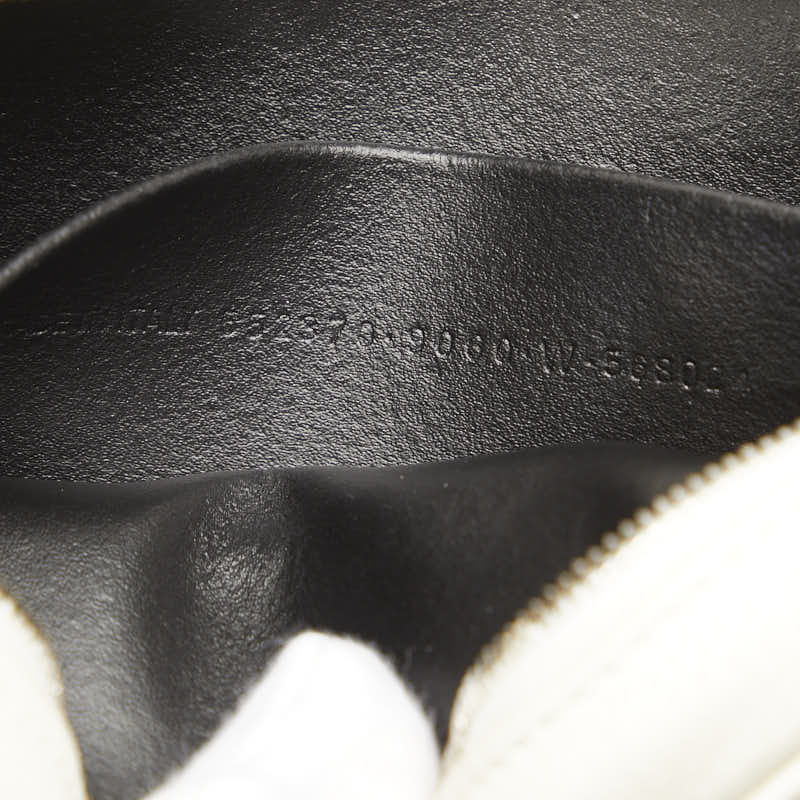 Balenciaga Ebridy  Shoulder Bag Camera Bag 552370 White Leather  BALENCIAGA