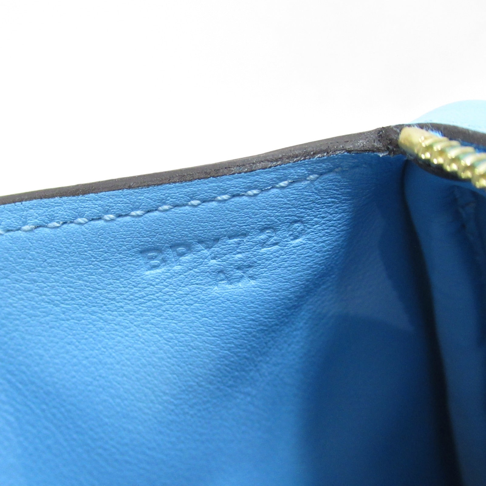 Hermes Hermes Lindemini Selest Shoulder Bag Shoulder Bag Leather Vossyft  Blue Collection