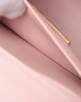 Chanel Matrasse  Chain Shoulder Bag Pink Gold Gold  IC Chip
