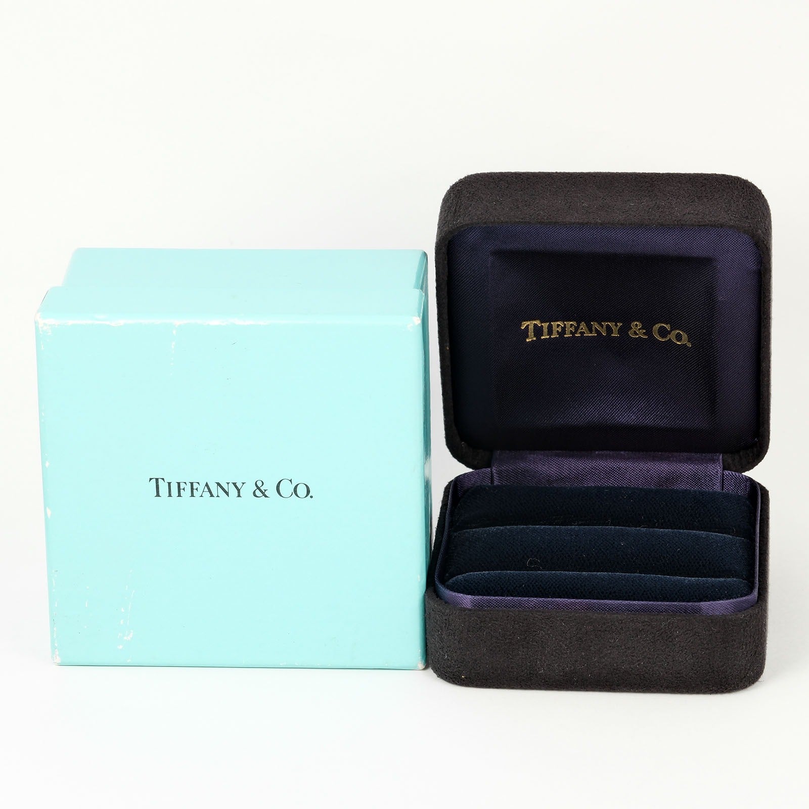 Tiffany Tiffany & Co. T Touro 16 Ring Ring 3.5mm K18 YG Yellow G  3.9g