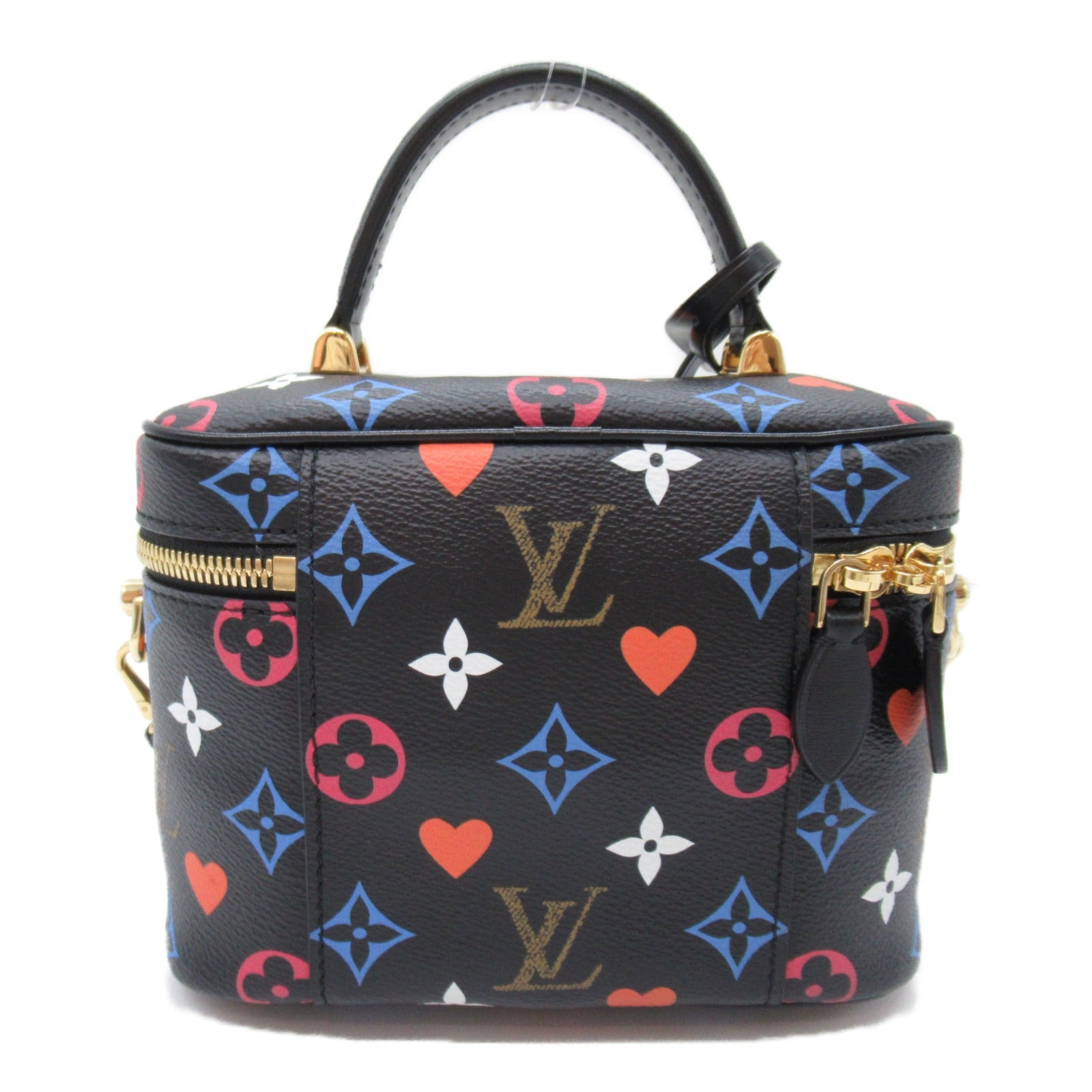 Louis Vuitton Louis Vuitton Vanity PM Shoulder Bag PVC Coated Canvas Gameon Monogram  Black M57482