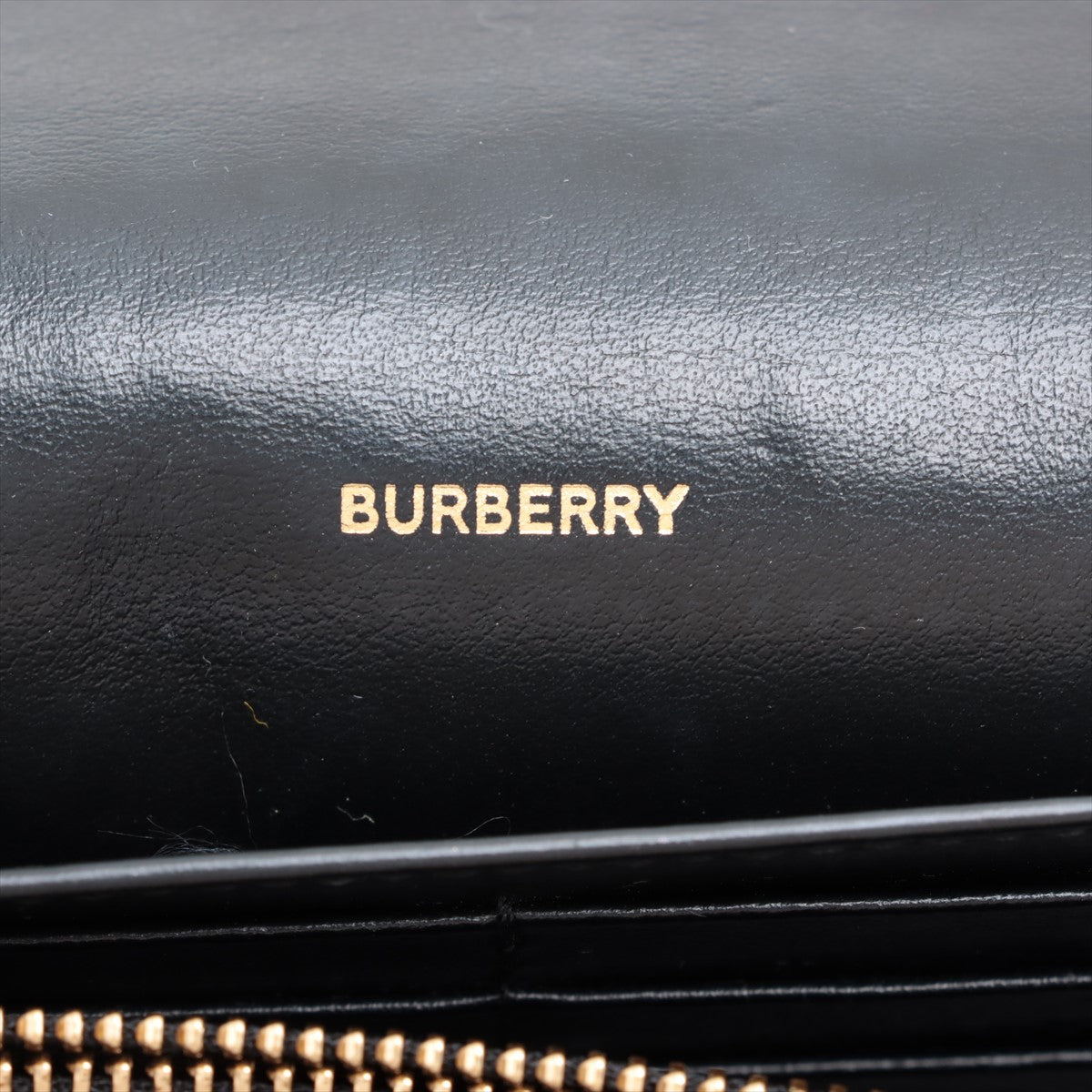 Burberry Nova Check Canvas Leather Shoulder Bag Black