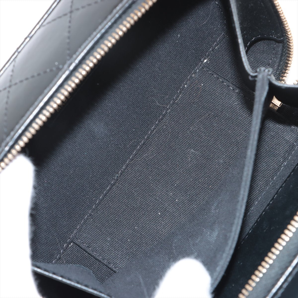 Chanel Lambskin  Vanity Bag Black G  AP3246
