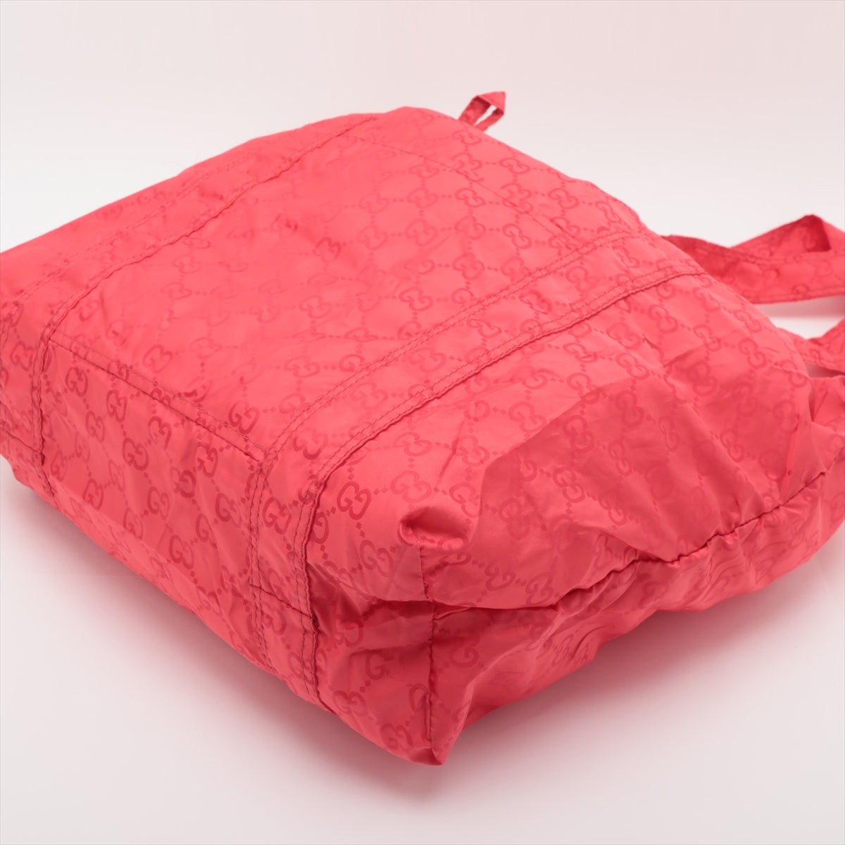 Gucci GG Nylon Eco-Bag Pink 223669     storage bag