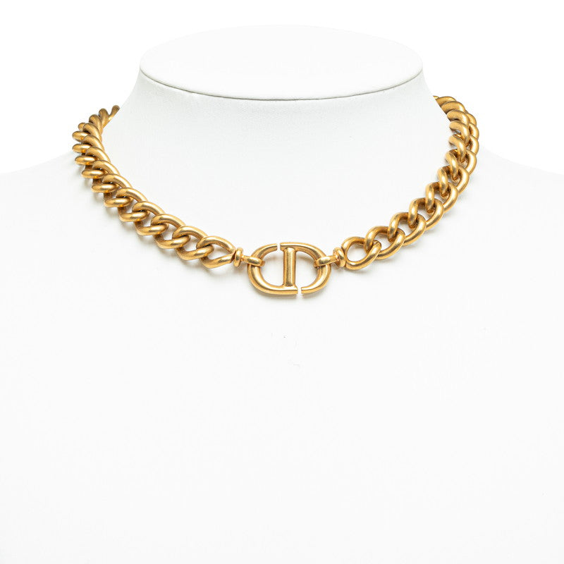 Dior CD Navi Chain Collars Gold Makeup Ladies Dior