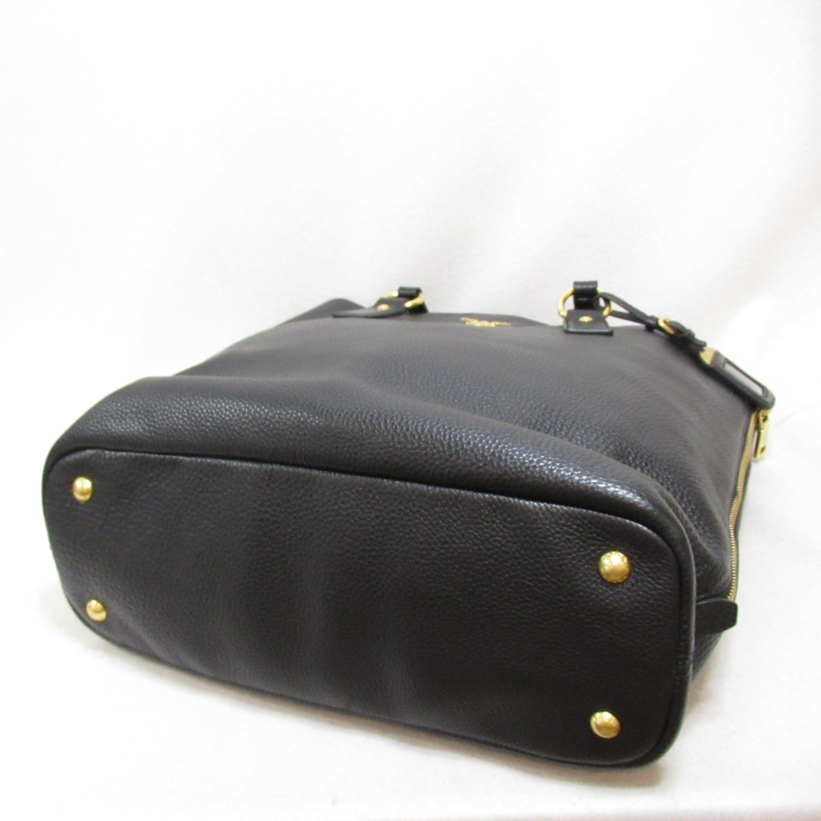 Prada Tote Bag  Bag Leather  Black BR4372