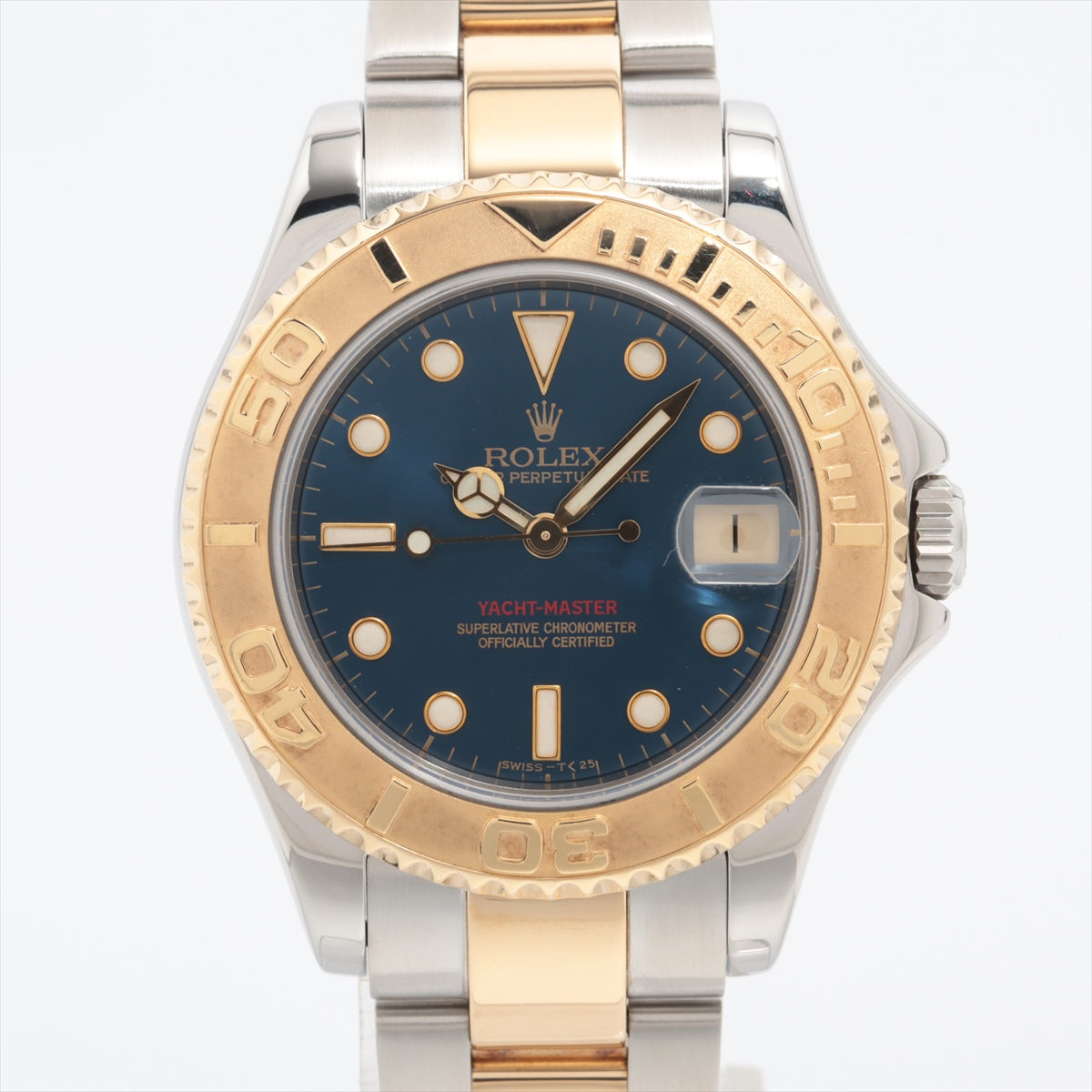 Rolex Yachtmaster 68623 SSYG AT Blue  2