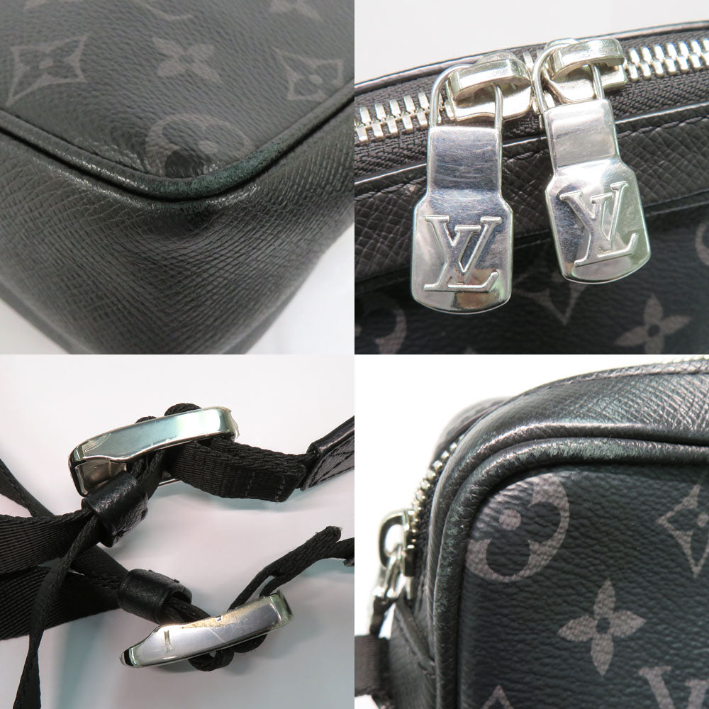 Louis Vuitton  Messenger M30233  Monogram Tigger Shoulder Bag Noir Black Silver G  Leather