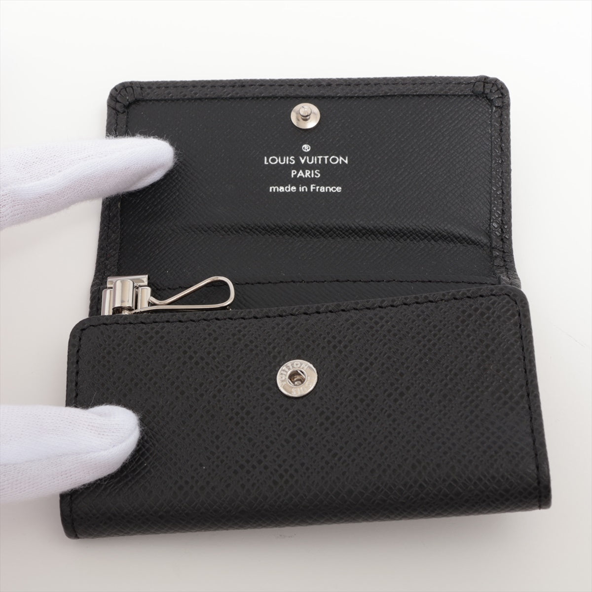 Louis Vuitton Taiga Multicle 6 M30500 Noir Keycase