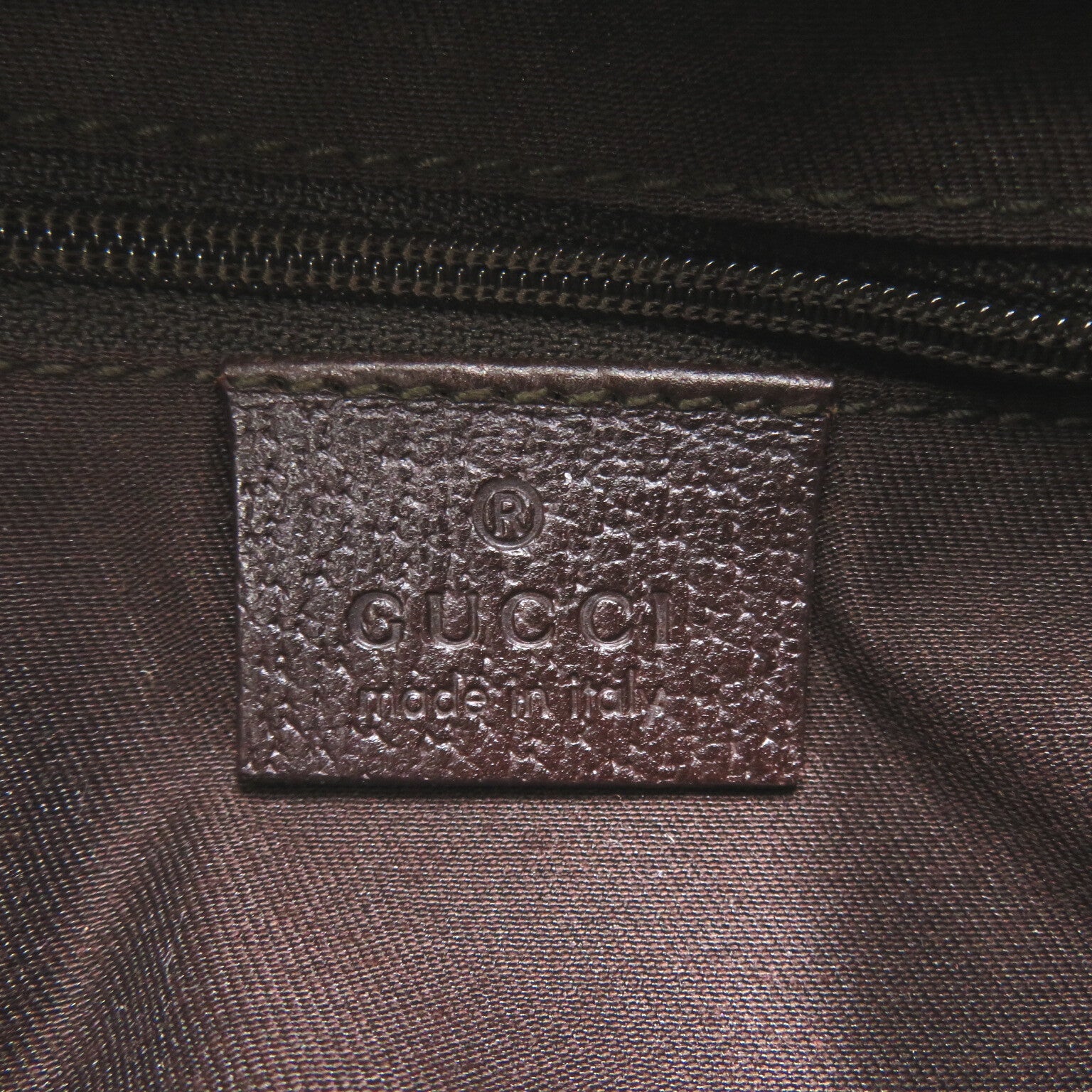 Gucci Gucci One-Shoulder Shoulder Bag Linen  Beige/Brown/Beige/Dark Brown 145811