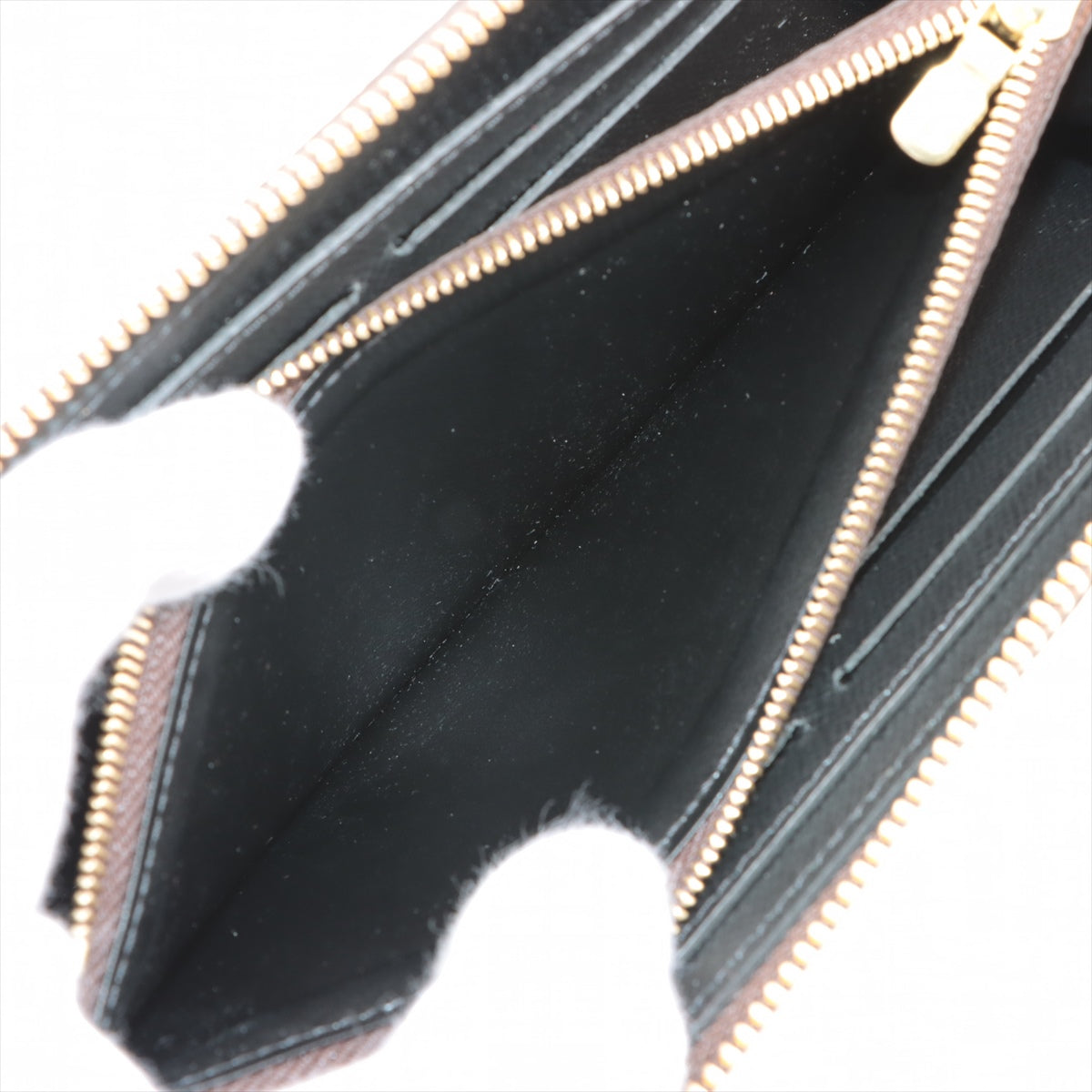 Louis Vuitton Monogram Reversee Portfolio Clemence M82336 Black X Brown Round  Wallet