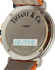Tiffany & Co Interio L0820 Quartz Grey Dial Stainless Steel K18YG