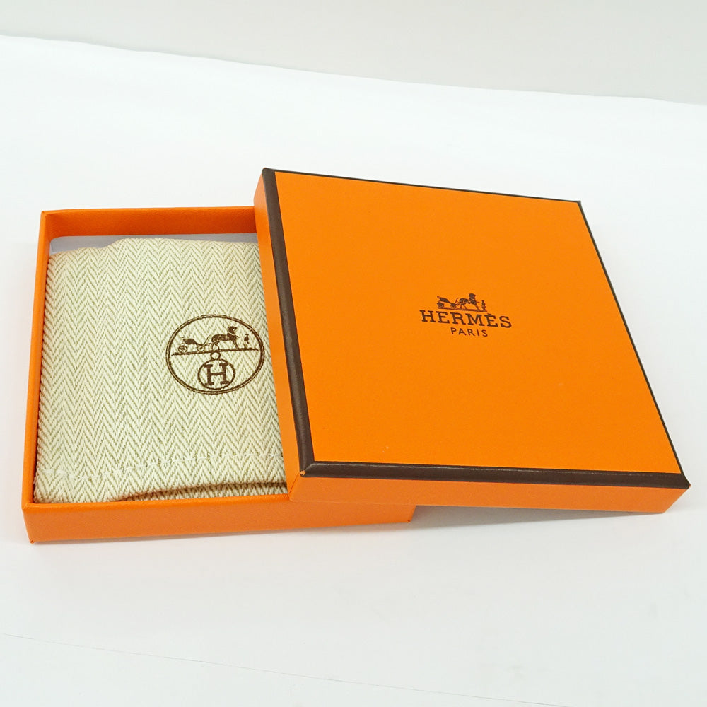 HERMES Hermes Biopi Leather Bracelet Double T3 M Swift Ethope Nata GD Accessories  Small Others  Wade Quality