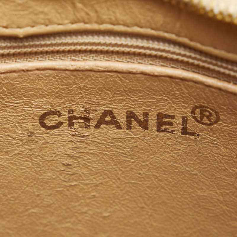 Chanel Matrases Medallion Coco ed Tote Bag Handbag Beige G Caviar S  CHANEL