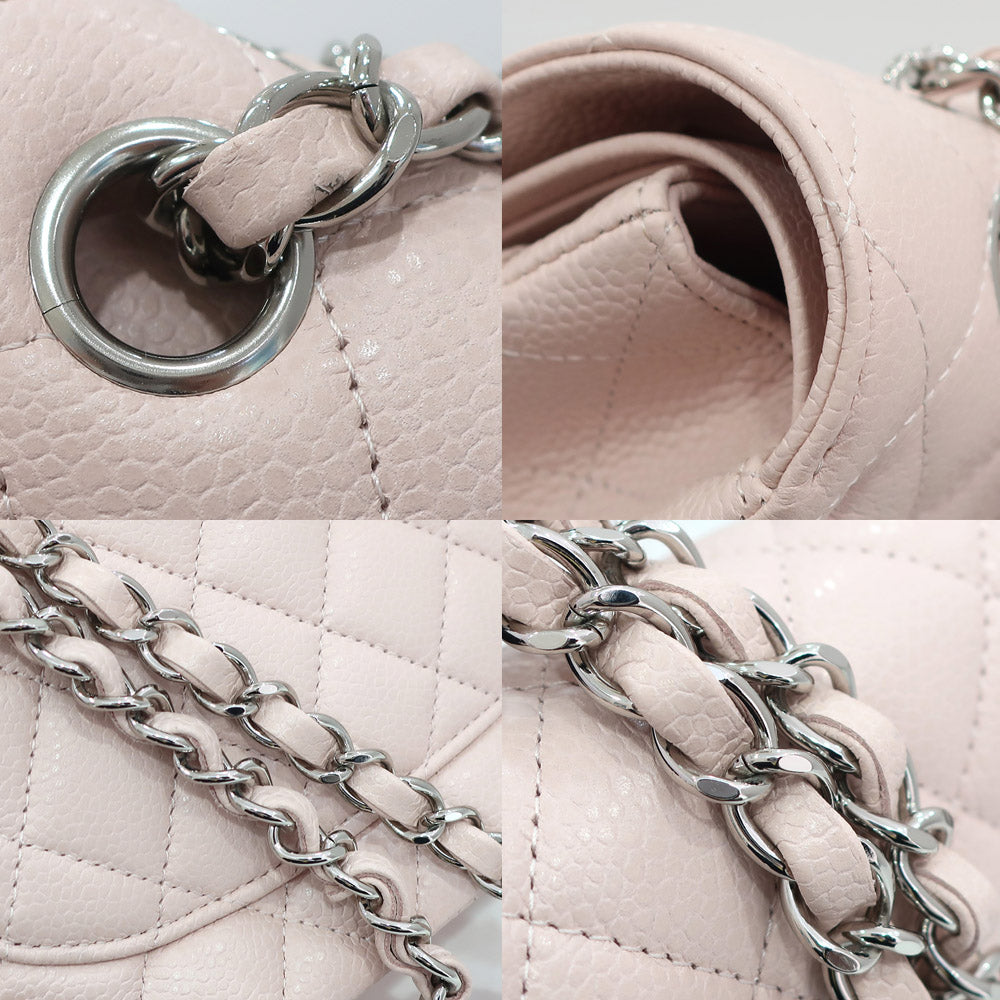 Chanel Bag Matrasse 25 A01112 Chain Shoulder CC Mark W Flap Caviar S Pink/SV G   Women 19th/8-digit  Guarantee Card  Bag