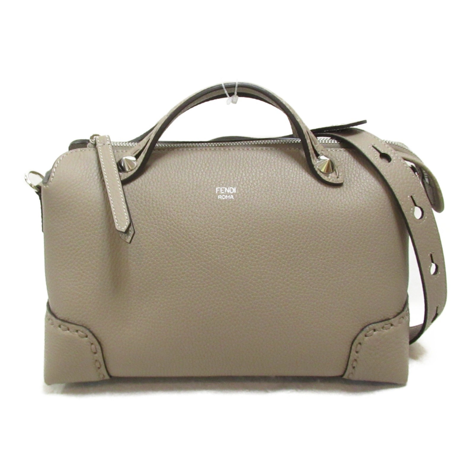 Fendi Fendi 2w Shoulder Bag 2way Shoulder Bag Leather  Beige 8BL146ARBBF04Y9