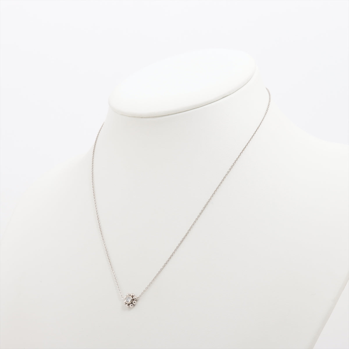 Tiffany Paroma Picasso Diamond Necklace 750 (WG) 2.6g