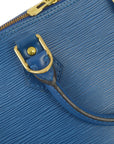 Louis Vuitton 1997 Blue Alma Handbag Epi M52145