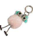 Fendi Monster Bugs Key Her Bag Cham Pink Multicolor For  Fendi