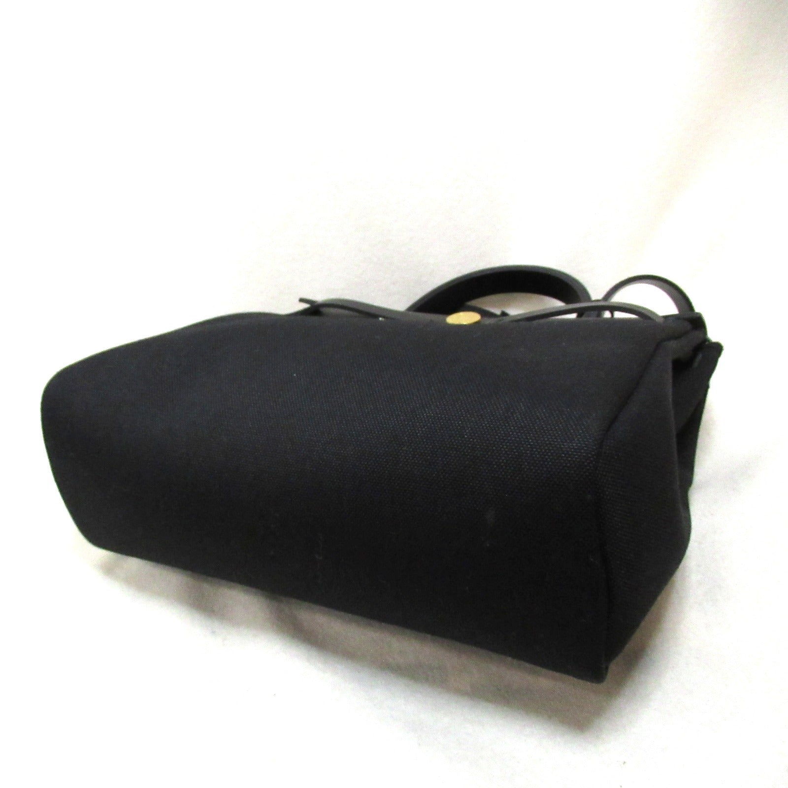 Hermes Hermes Yale Bag  PM Black Shoulder Bag Shoulder Bag Canvas Leather Towers Military  Black 078971CC