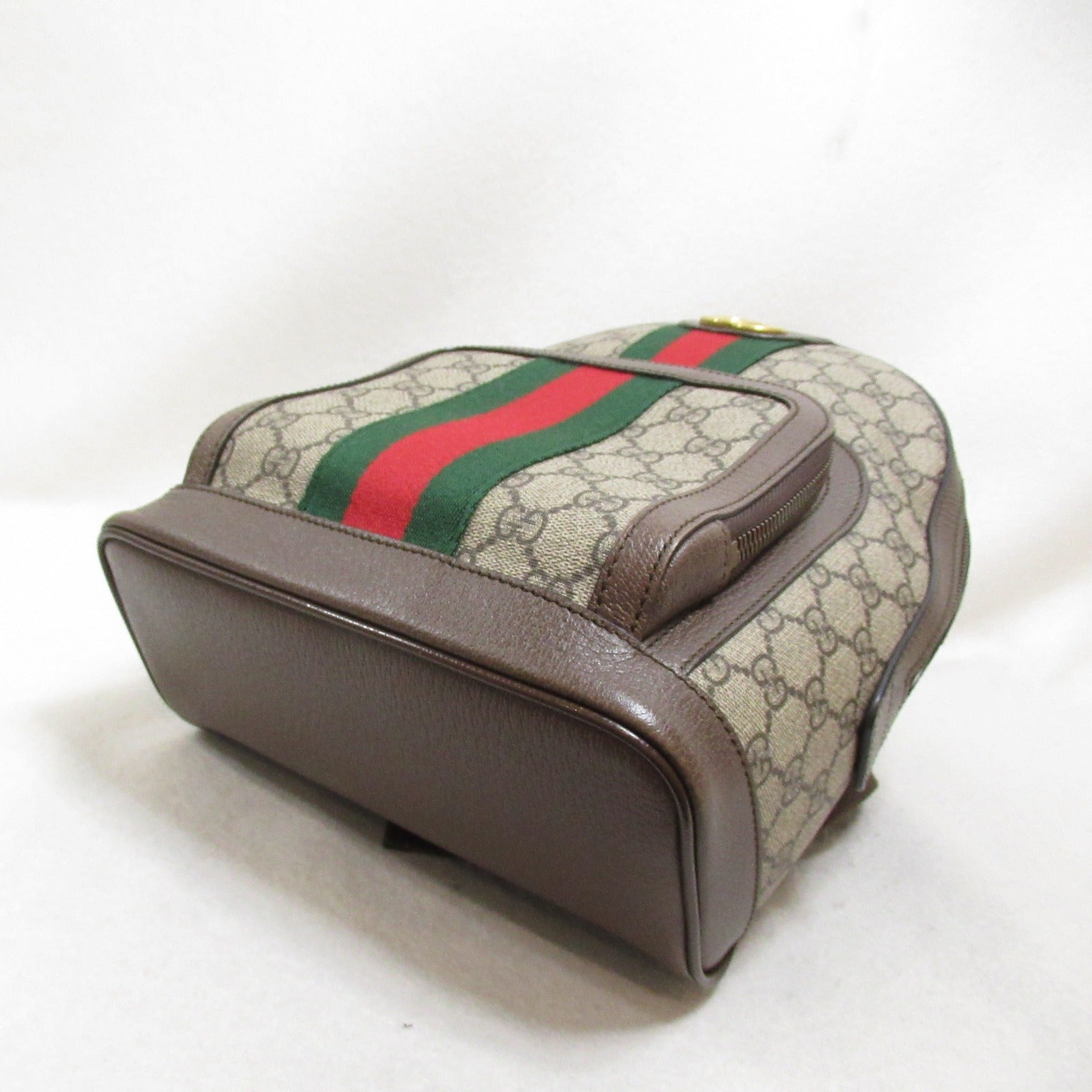 Gucci Rucksack Rucksack Backpack Bag PVC Coated Canvas  Beige 547965