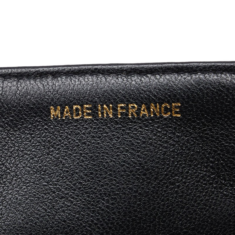 Chanel Matrases Chain Coke Chain Shoulder Bag Black G Leather  Chanel