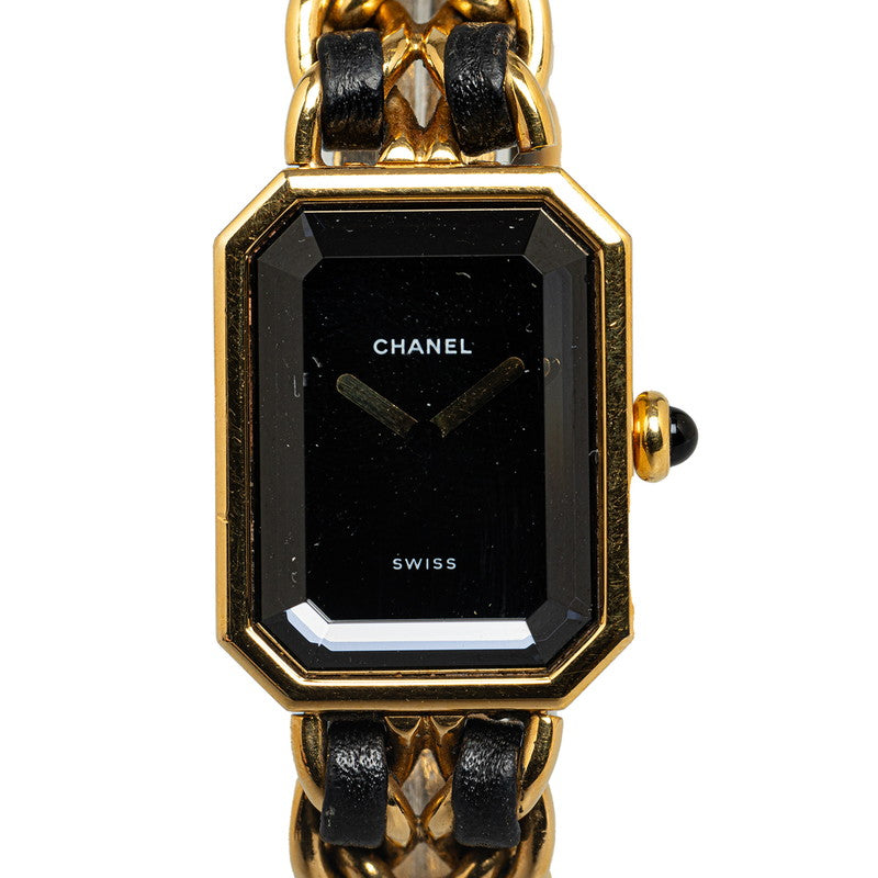 Chanel Premium  Size L H0001 Quartz Black Screen Mackie  CHANEL
